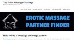 Desktop Screenshot of eroticmassagestudio.com
